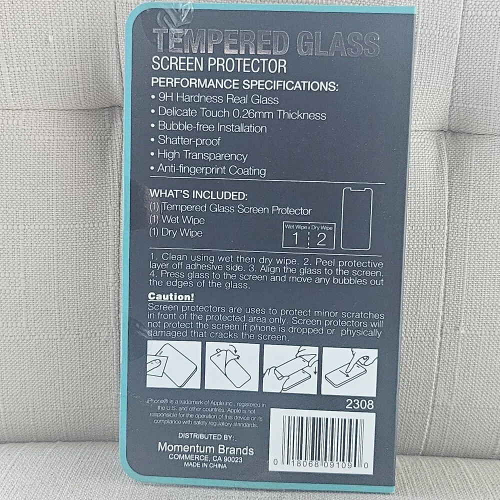Screen Protector for phone 12 and 12 Pro Unbranded Tempered Glass Screen Protect